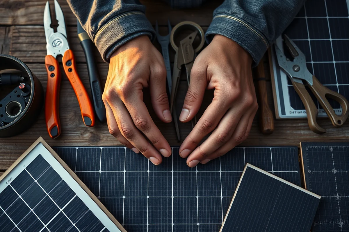 diy solar components — Diy Solar Components (the finished result)