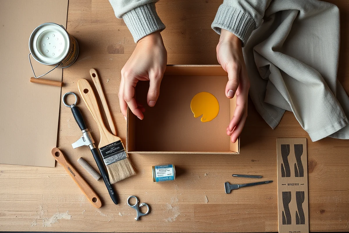 how to use cardboard to make a box — How To Use Cardboard To Make A Box (the finished result)
