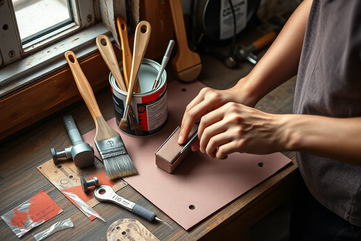 how to glue metal to metal — How To Glue Metal To Metal (the finished result)