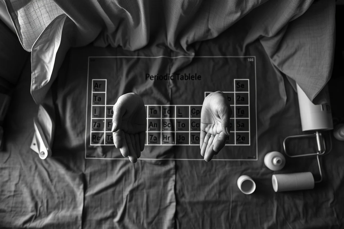 periodic table poster black and white — Periodic Table Poster Black And White (the finished result)